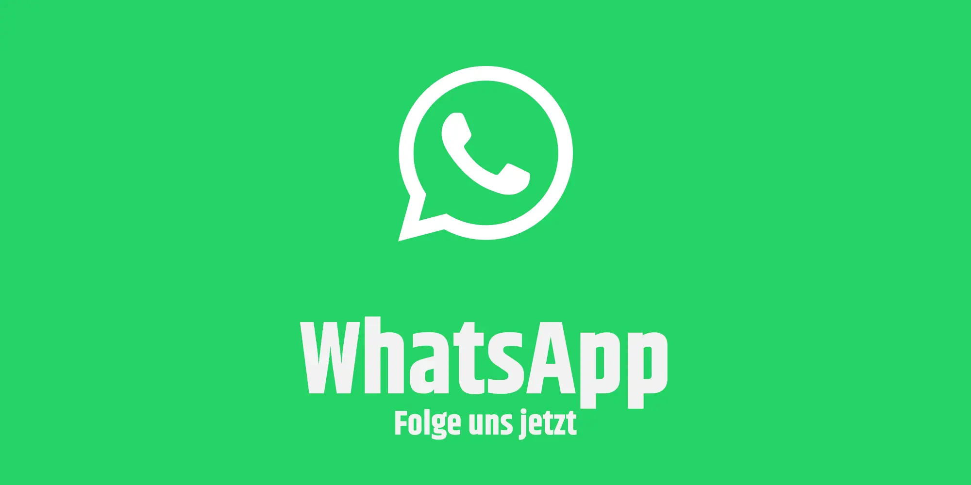 WhatsApp Kanal folgen