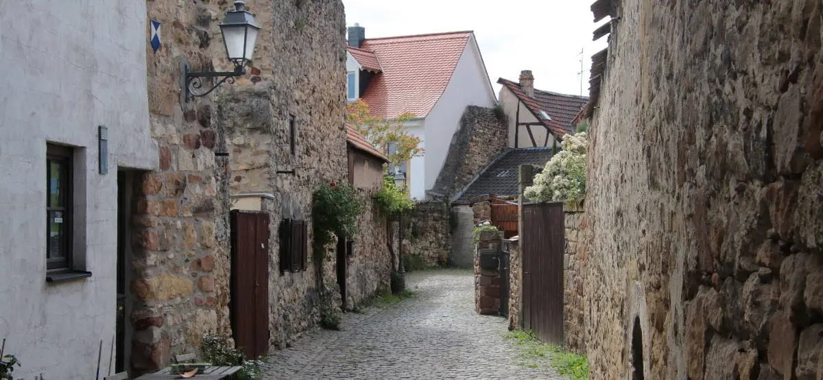 Historische Stadtmauer in Freinsheim