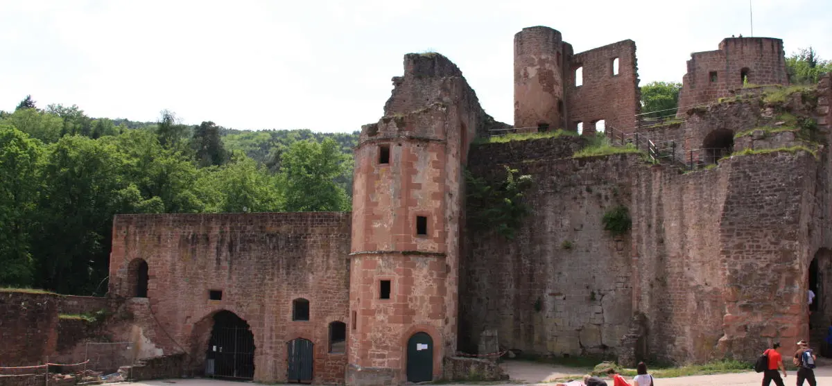 Schloss- und Festungsruine Hardenburg bei Bad Dürkheim