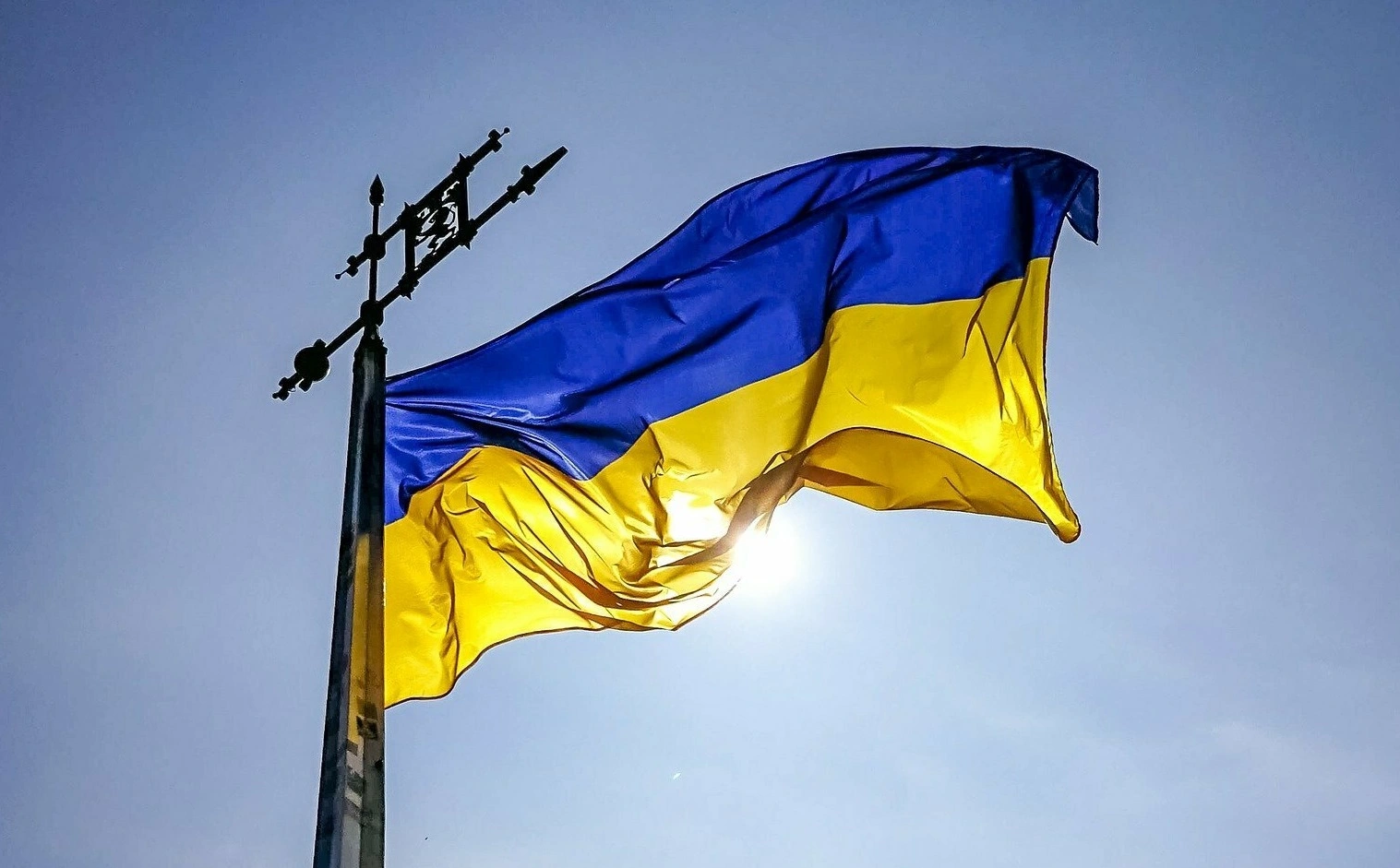 Landesflagge der Ukraine